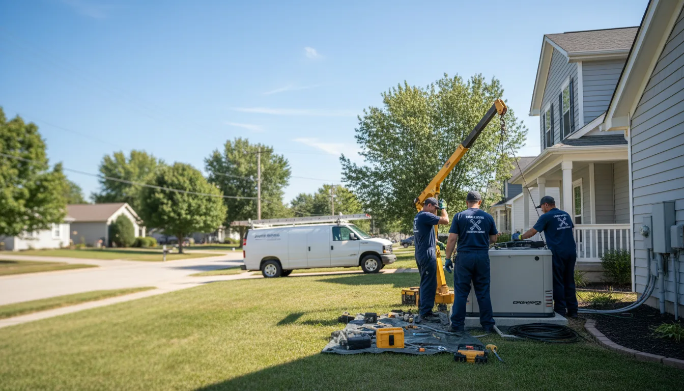 Generator Installation in Holcomb, KS near me